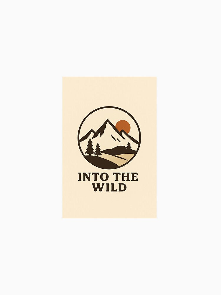 Into the Wild - Vintage Mountain Adventure Design by Leonardus28