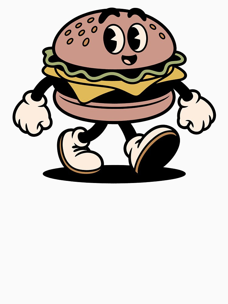 Cheeseburger Cartoon by thirdattemptt