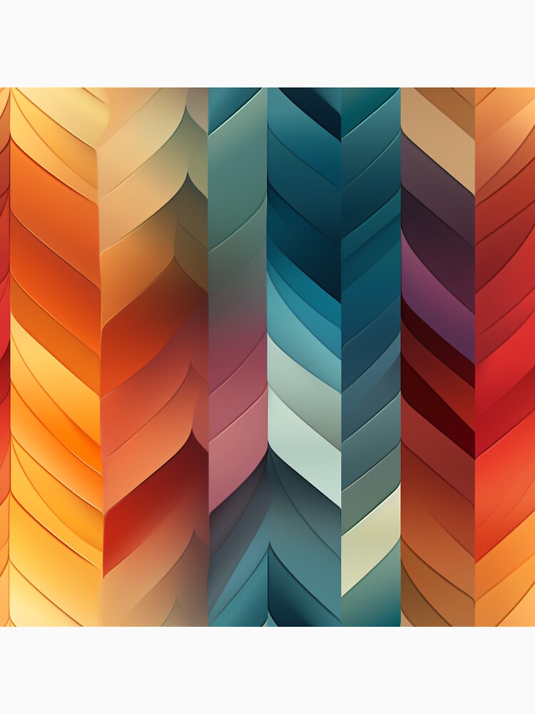 Modern Geometry Elegance: Overlapping Patterns by cozycrafts3
