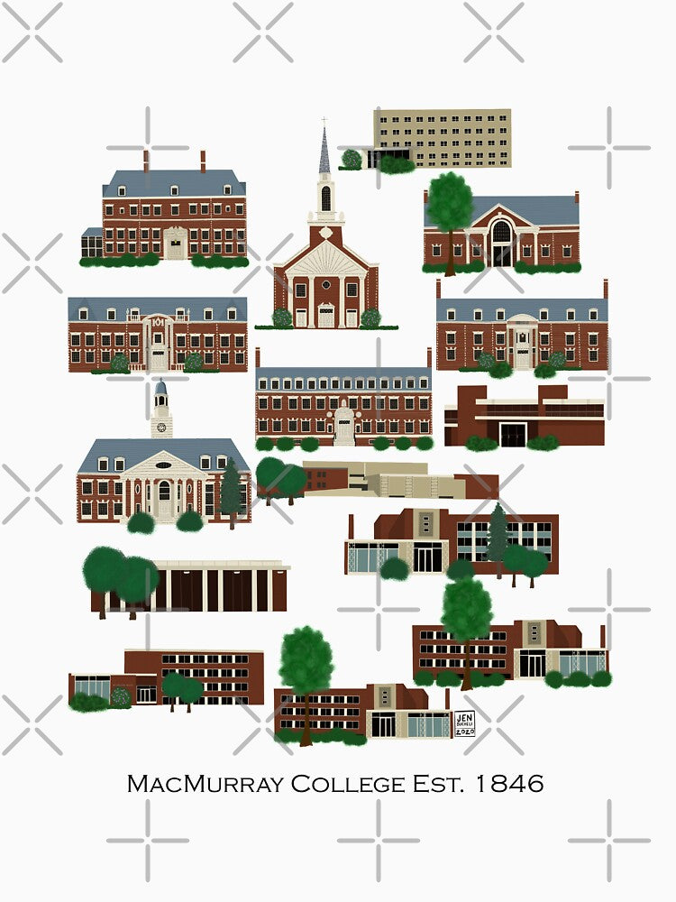 MacMurray College Campus Buildings by jenbucheli