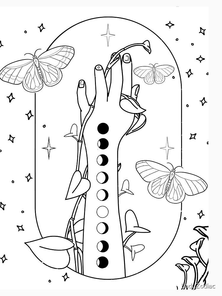 Moon Phases Tattoo by LadyZodiac