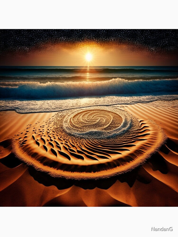 Find Inner Peace with Zen Art and the Ocean by RetComly
