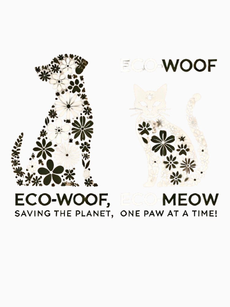 Eco-Friendly Pets with Floral Earth-Saving Message by yuxin2009