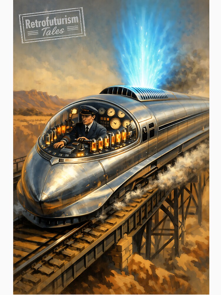 The Fission-Powered Locomotive - Atompunk by bapupa