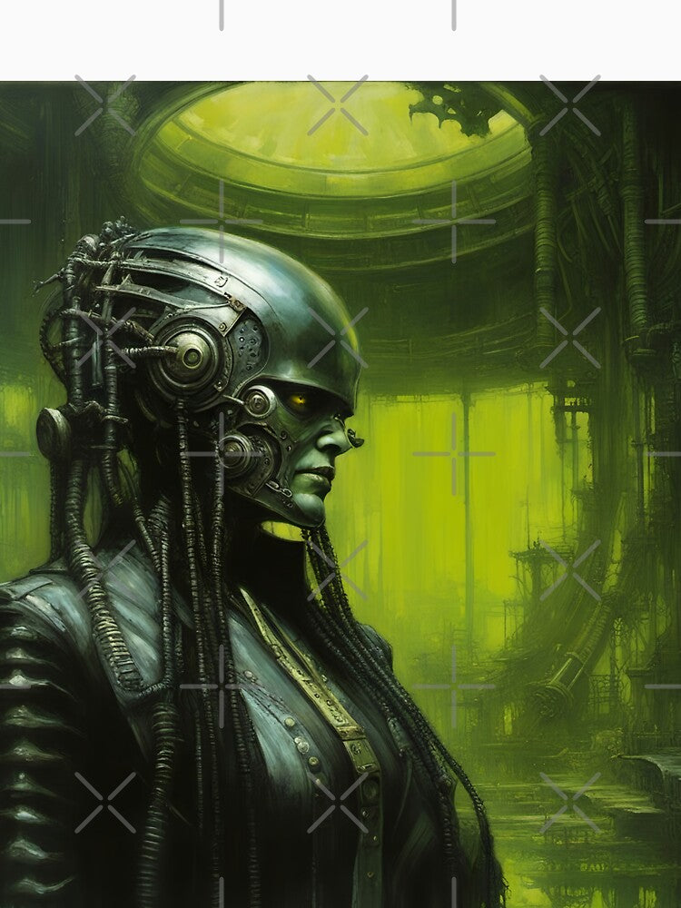 Futuristic Transhumanism Art by FunkyPunkz