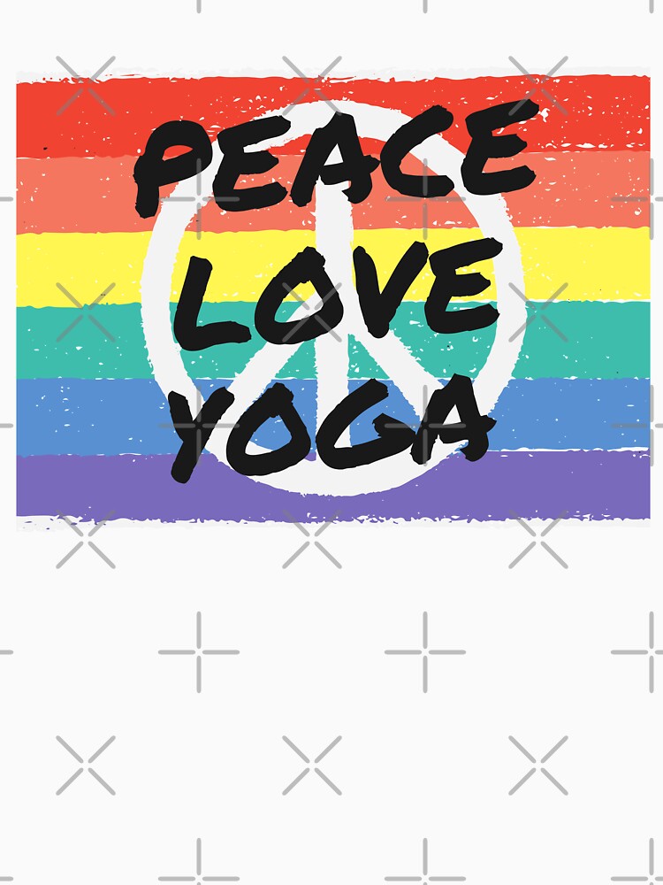 Peace. Love. Yoga by TheGreenGoat