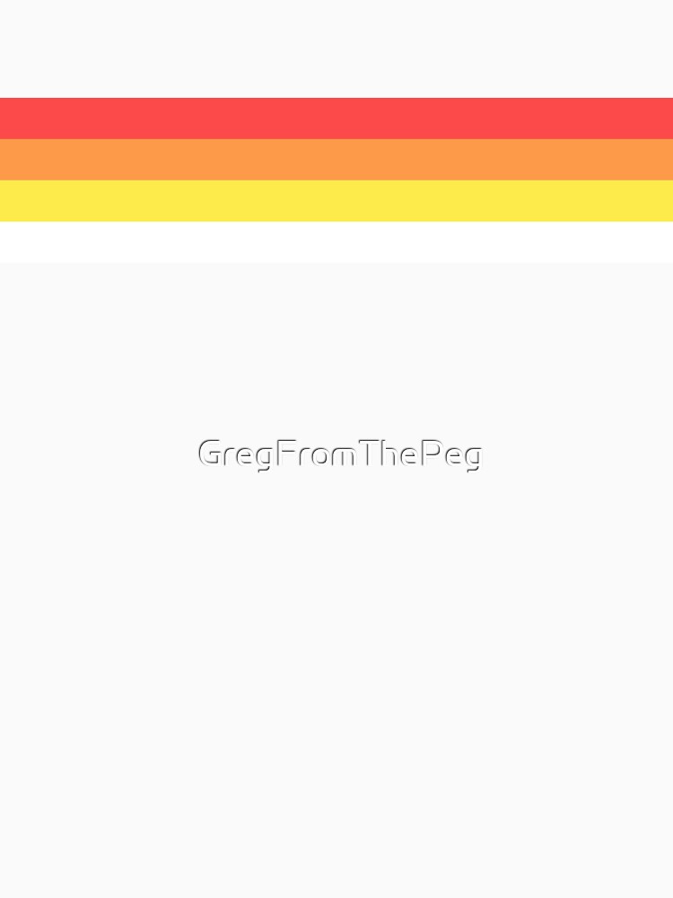 Simple sunset color horizontal lines by GregFromThePeg