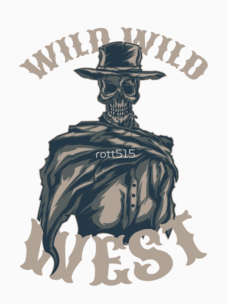 Skeleton Cowboy: Into the Wild Wild West by Rott515