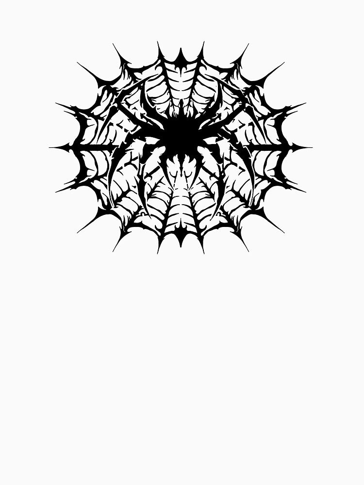 Dark cyber spider web by audreyvl1