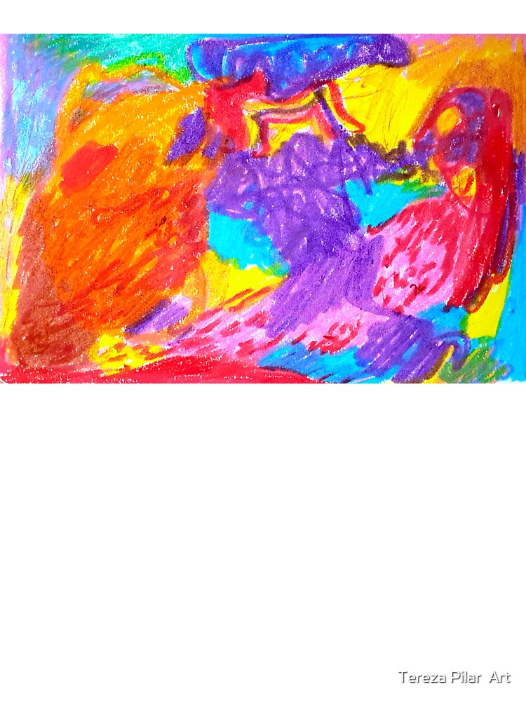 orange abstract by Tereza Pilar  Art