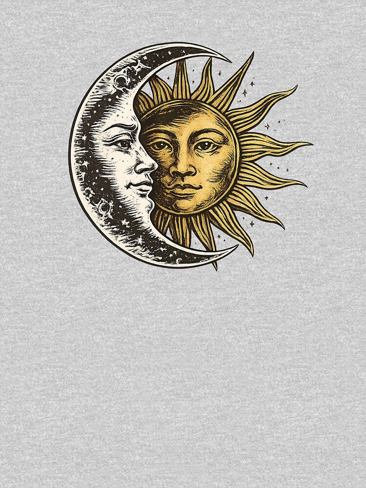 Celestial Sun & Moon Vintage Alchemy Design by PrettyRottenCo