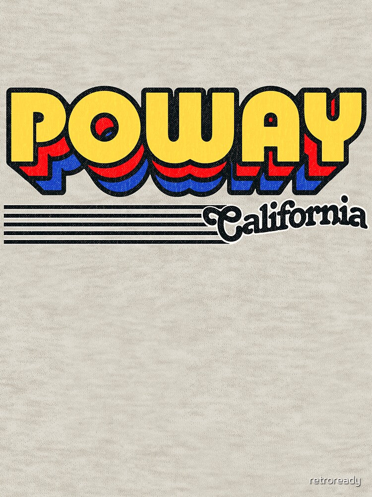 Poway, California | Retro Stripes by retroready
