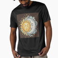 Celestial Harmony: Boho Sun and Moon by Pixel-an-Ink