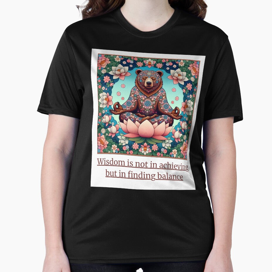 Wisdom is not in achieving but in finding balance by DesignSpace 0110