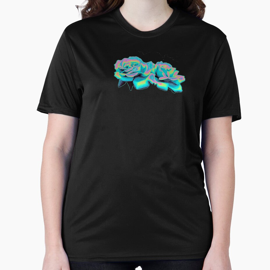 vaporwave pink flower by Omeris