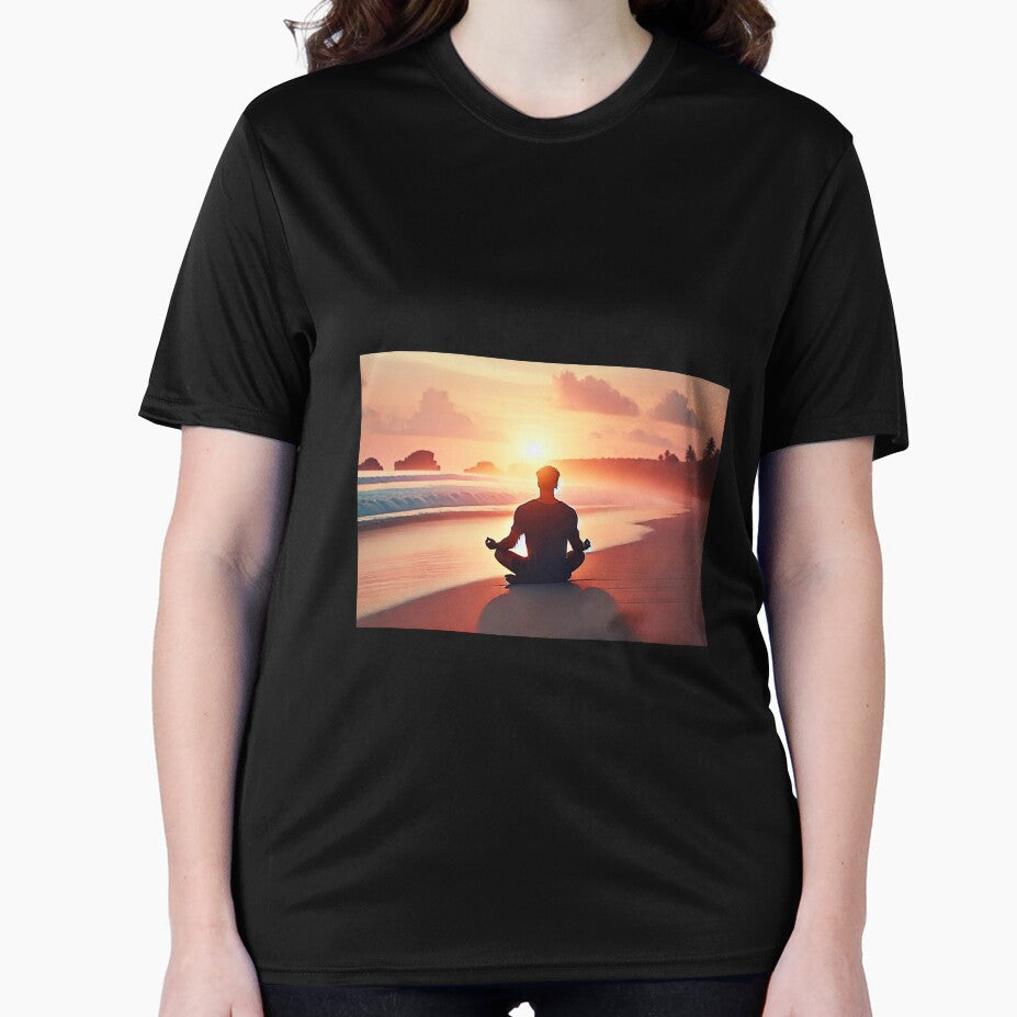 Sunrise Meditation on the Beach by Marinaso