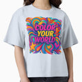 Color Your World – Psychedelic Neon Burst by Nuvijo