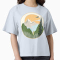 Vista Mountain Vision Mandala - Yellow Orange Blue Green by Loving Nature Gifts
