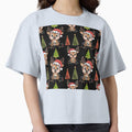 Christmas Cheer Reindeer Cartoon Pattern by Grang Art Artistic Designs