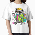 Cool Raccoon Back to School Kids Teacher by KroghDs