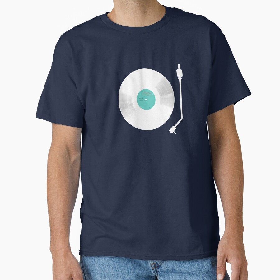 Vinyl record promo copy with turntable arm by Asterisk-a