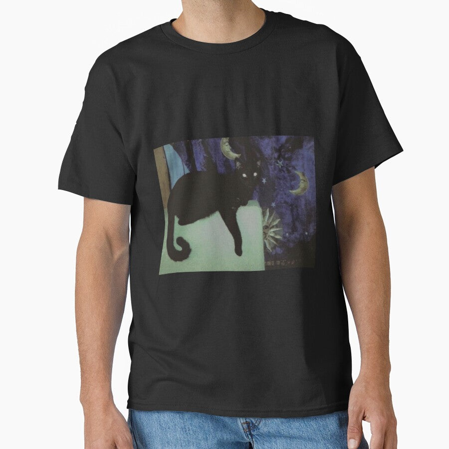 Black cat 90's celestial whimsygoth by BrontesWhimsyStore