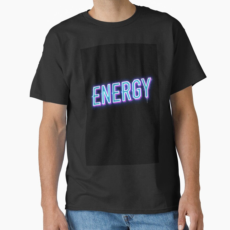 Neon Energy Glow Streetwear Design by YAKA ART  SRI LANKA