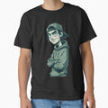 Edgy Skater Boy - Urban Streetwear Hoodie Character Art by A-M-G-Shop
