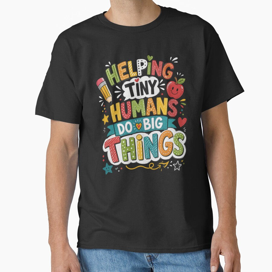 Helping Tiny Humans Do Big Things Cute Teacher by OlakunleOloroz