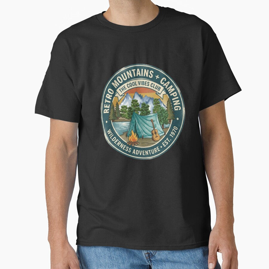 Retro Vintage Outdoor Adventure & Hiking Design by Gosticky004