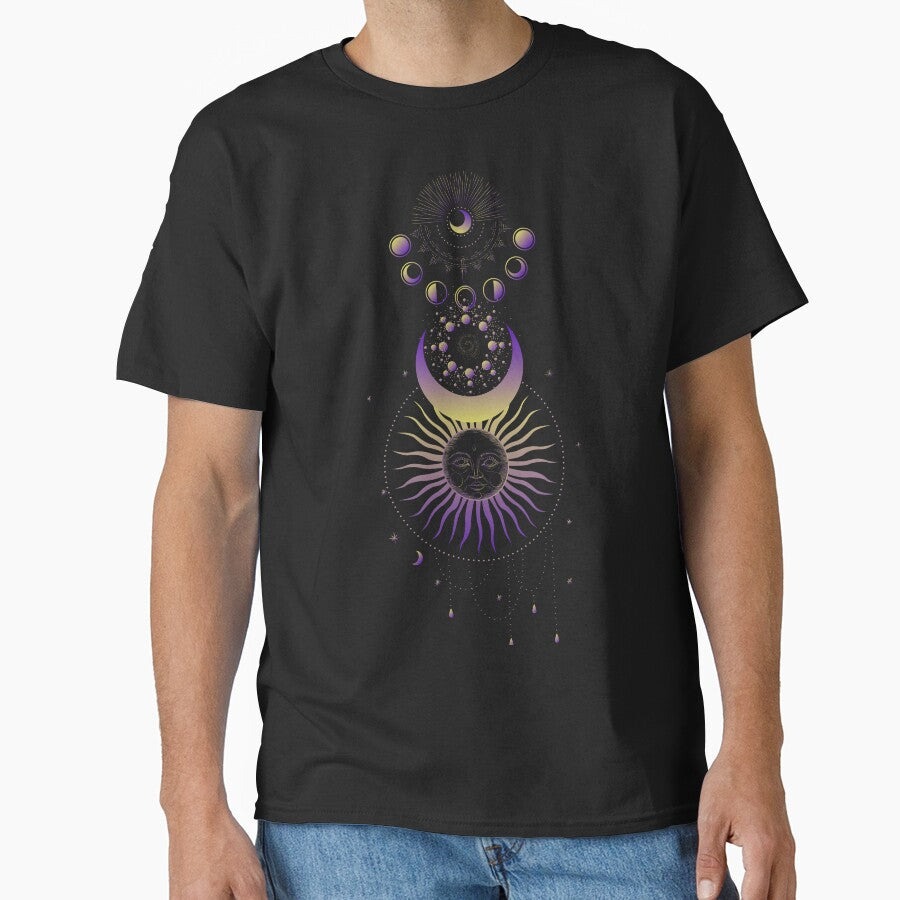 Celestial Sun with Moonphases by KingersDesigns