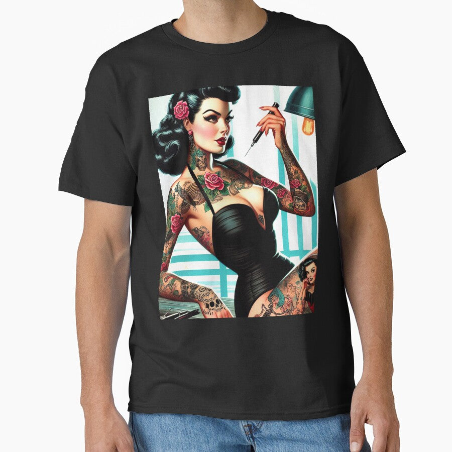 Old School Tattoo Pin-up by PulpVintage