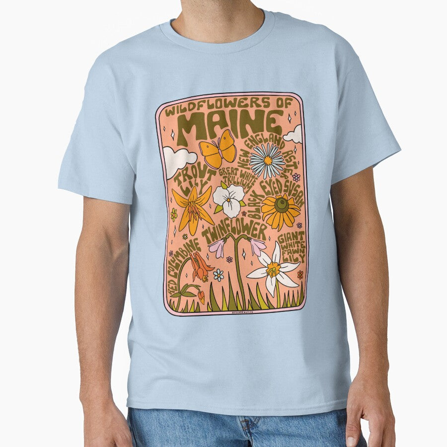 Maine Wildflowers by doodlebymeg