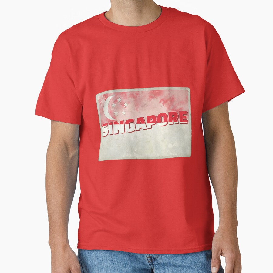 Singapore Vintage style retro souvenir by DeveloperProp0