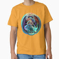 Virgo Zodiac Sign | Celestial Astrology Goddess Art Premium Oversized Sweatdhirt by DigiArt8Design