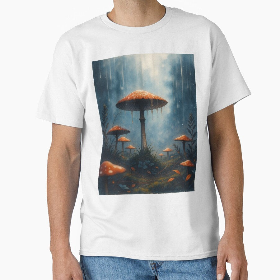 Mystical Mushroom in the Rain by The Rogue Mark