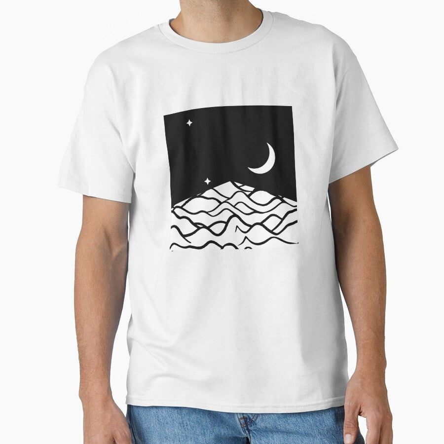 Black Moon with Mountain by Nimiya