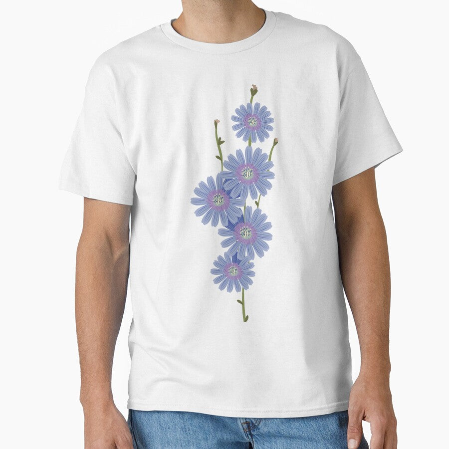 Chicory blue flower by Deepness2023