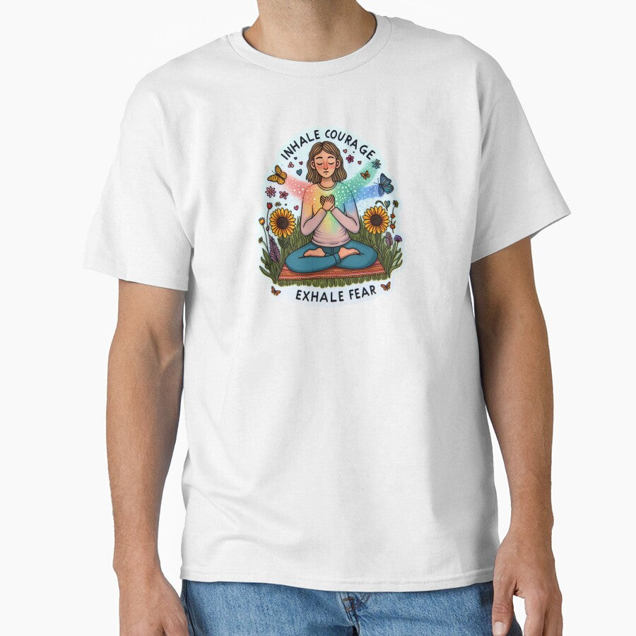 Inhale Courage Exhale Fear Healing Meditation by digilabs