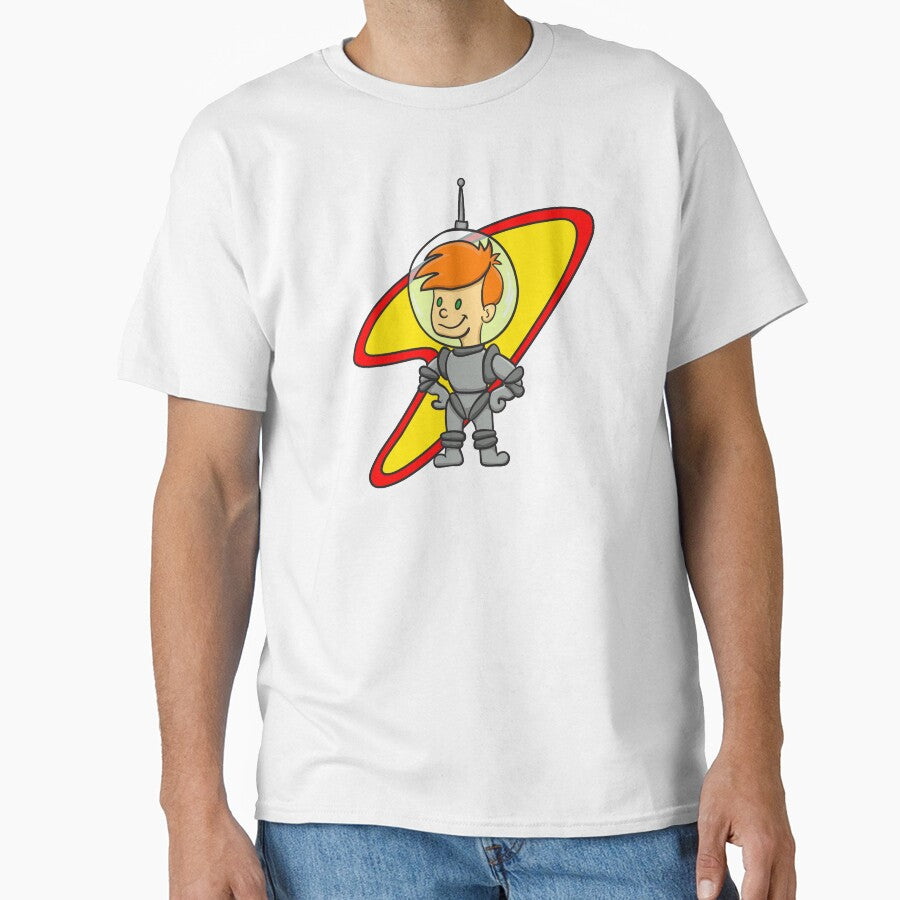 Astro Kid Space Age Nostalgia Cartoon by ElJimmo