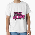 Pink Voltage Neon Drip Streetwear Logo by Pulse404