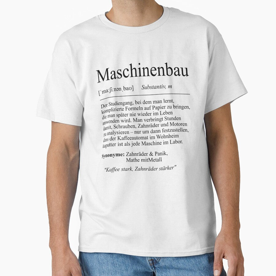 University slogan "Mechanical Engineering" Student Gift, Students by Vorlesungsfrei