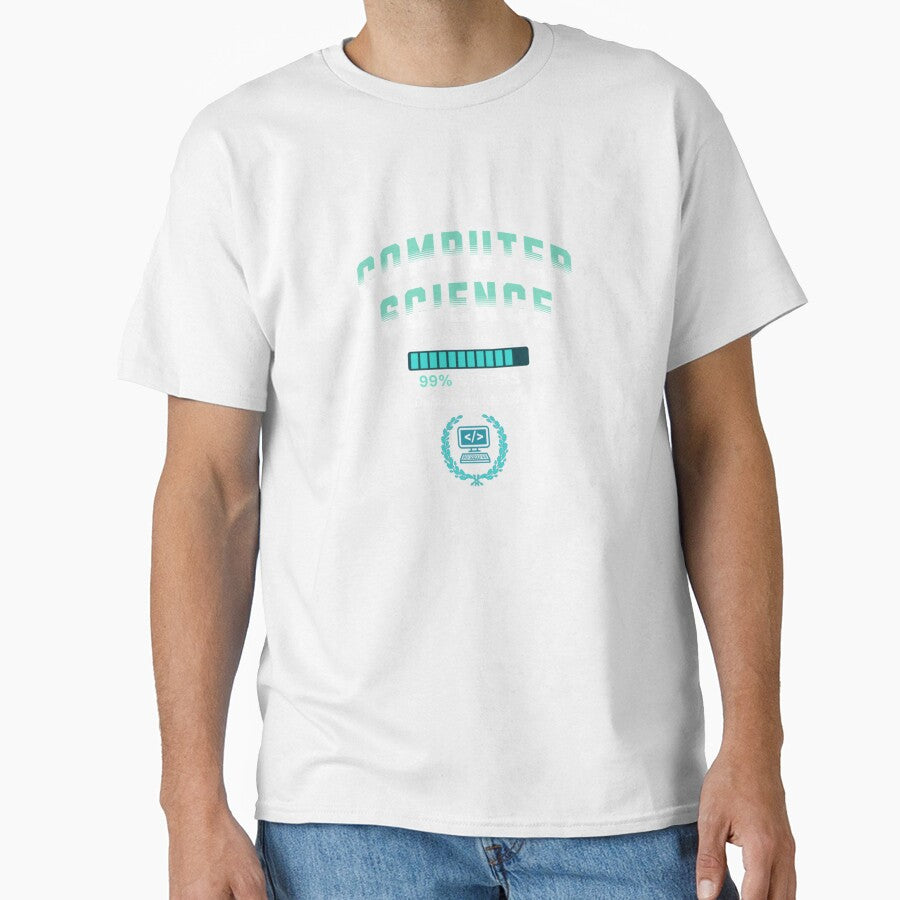 Computer Science Student Loading 99% Stress Funny Coding by Esoniana Design