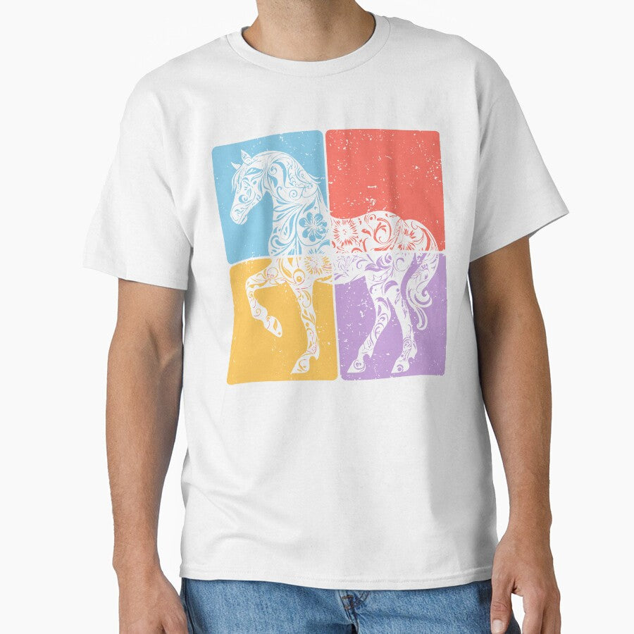 Vintage Carousel Horse Aesthetic by TuncGK