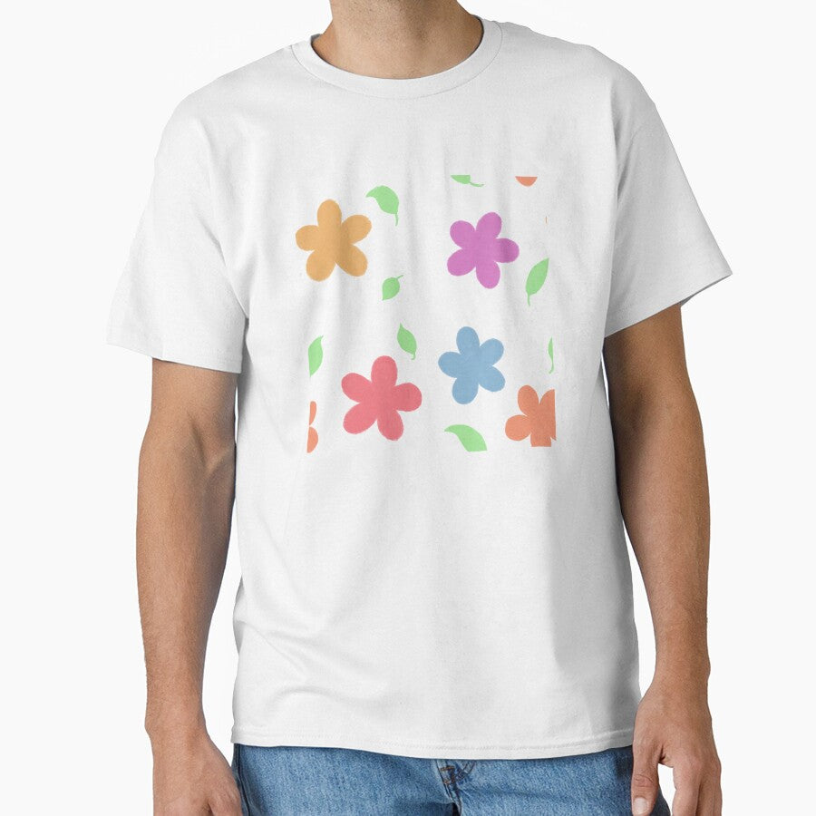 Funky Flowers - black background by geedesignsstuff