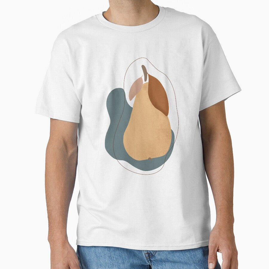 Modern Pear, Fruit illustration by Ana Moguš