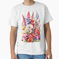 Spring:Foxgloves, Poppies, and Bachelor's Buttons Bouquet by Chicandcool