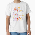 Positive Affirmation in Groovy Typography - I Can Create All I Truly Desire by Trish Dish