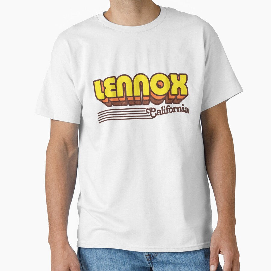 Lennox, California | Retro Stripes by retroready
