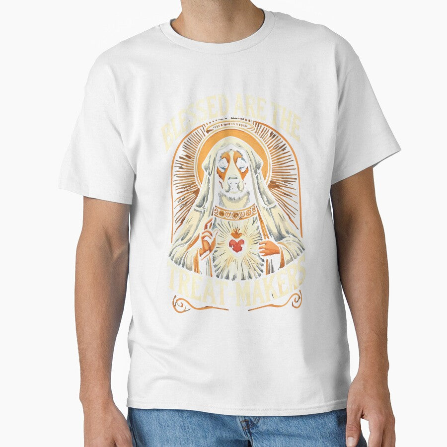 Blessed Are the Treat-Makers - Funny Holy Dog Humor by chantastical